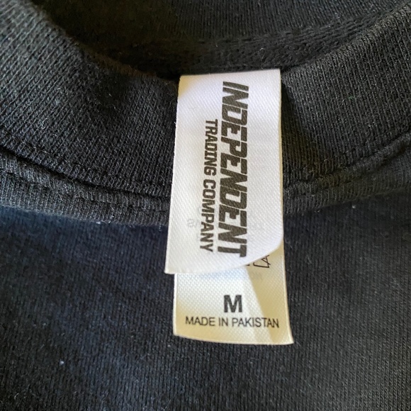 Here For The Boos Halloween Ghost graphic sweatshirt black Medium - Picture 10 of 11